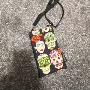 Crossbody bag, Frida / Sugar Skulls